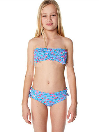 Girl's swimsuits kids swimming sets one pc