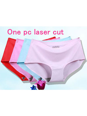 Laser cut underwear women garments panty