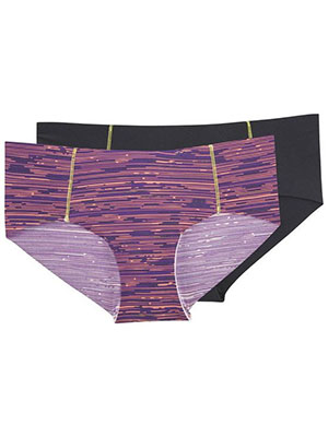 Customized women panty yarn dye underwear polyamide quality