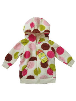 Baby jacket with hoodie lovely print jacket