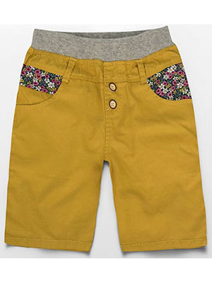 Boy bermuda shorts with fly and pockest
